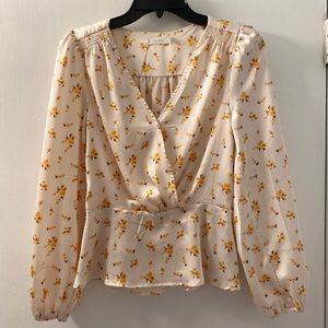 Brand new flowery blouse